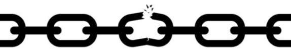 Chain with one failing link